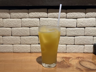 亀有イタリアン Zucchero オレンジジュース