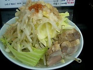 らーめん風と花　ぶた麺中盛１.JPG