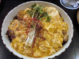麺やＢａｒ渦　宮崎地頭鶏の親子丼.JPG